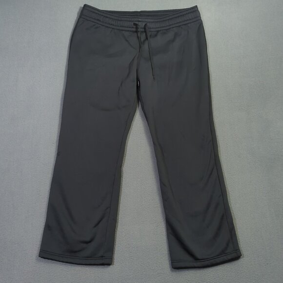 Under Armour Pants Women's L Black Storm Sweatpants Fleece Lined Drawstrings - Picture 1 of 11